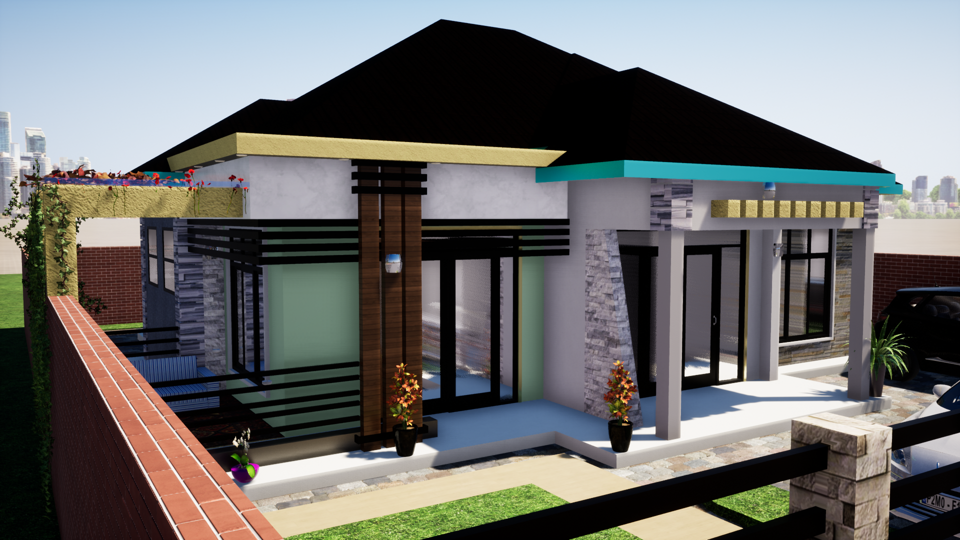 Proposed Morden Residential Building